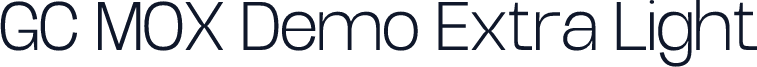 GC MOX Demo Extra Light