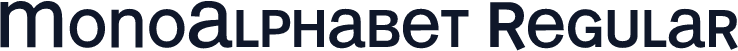 MonoAlphabet Regular