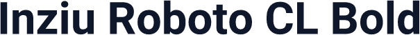 Inziu Roboto CL Bold