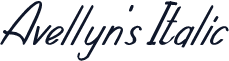 Avellyn's Italic