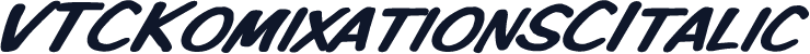 VTCKomixationSCItalic