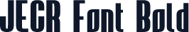 JECR Font Bold