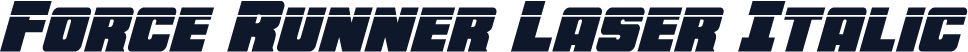 Force Runner Laser Italic