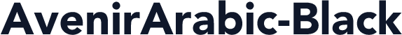 AvenirArabic-Black
