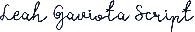 Leah Gaviota Script