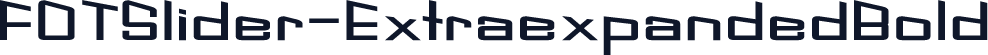FOTSlider-ExtraexpandedBold
