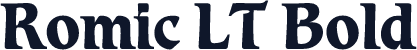 Romic LT Bold