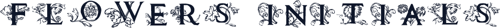 Flowers Initials