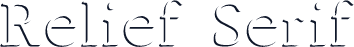 Relief Serif