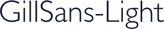 GillSans-Light