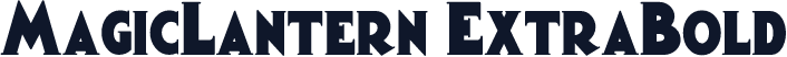 MagicLantern ExtraBold