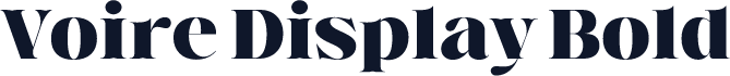 Voire Display Bold