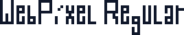 WebPixel Regular