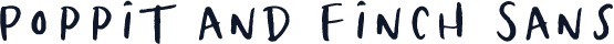 Poppit and Finch Sans