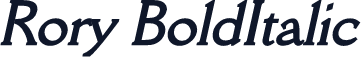 Rory BoldItalic