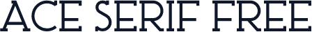 Ace Serif FREE