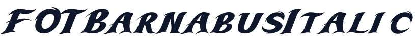 FOTBarnabusItalic