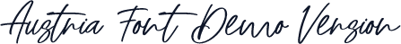 Austria Font Demo Version