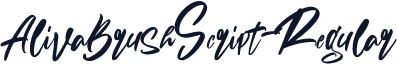 AlivaBrushScript-Regular