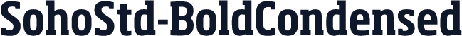 SohoStd-BoldCondensed