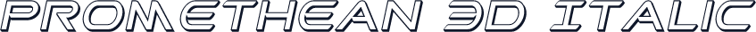 Promethean 3D Italic