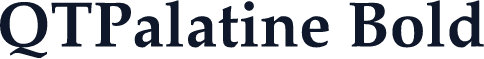 QTPalatine Bold