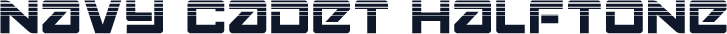 Navy Cadet Halftone