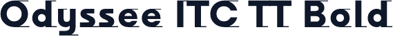 Odyssee ITC TT Bold