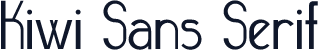 Kiwi Sans Serif
