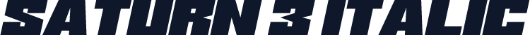 Saturn 3 Italic