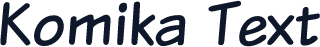 Komika Text
