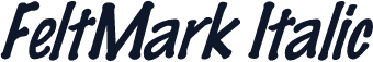 FeltMark Italic