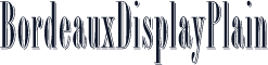 BordeauxDisplayPlain