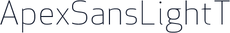 ApexSansLightT