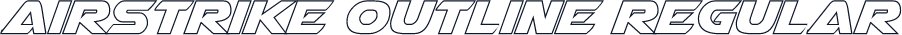 Airstrike Outline Regular