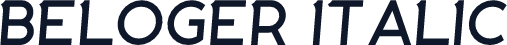 Beloger Italic