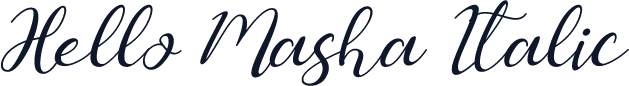 Hello Masha Italic