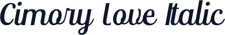 Cimory Love Italic