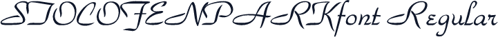 STOCOFENPARKfont Regular