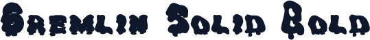Gremlin Solid Bold
