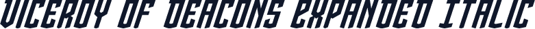 Viceroy of Deacons Expanded Italic