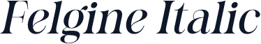 Felgine Italic
