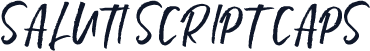 Saluti Script Caps