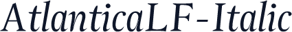 AtlanticaLF-Italic