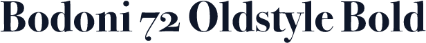 Bodoni 72 Oldstyle Bold