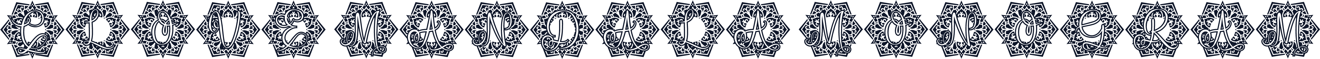 Clove Mandala Monogram