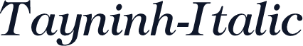 Tayninh-Italic