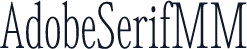AdobeSerifMM