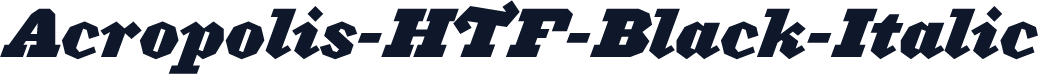 Acropolis-HTF-Black-Italic
