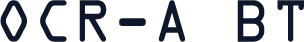 OCR-A BT